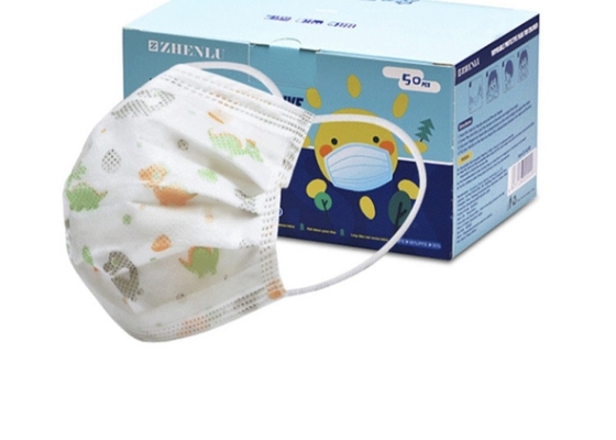 Disposable Kids Protective Mask / Children'S Face Mask With Valve 14x9.5cm