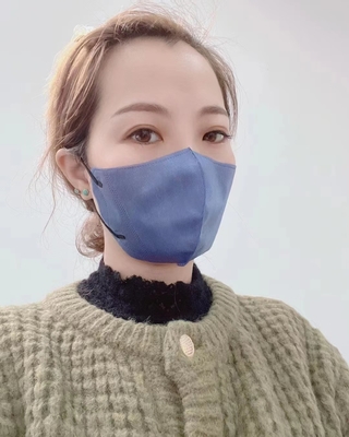 3D Protective Non Woven Face Mask Non Irritating With Melt Blown Fabric